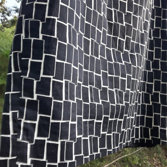 Black and White Skirts Pencil Skirt Ann Taylor 6 - Picture 4 of 6